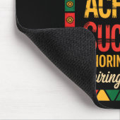 Monat der schwarzen Geschichte Glaube Erreiche Erf Mousepad (Ecke)