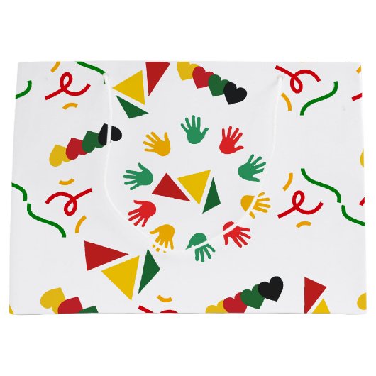 Monat der Schwarzen Geschichte Große Geschenktüte (Vorderseite)