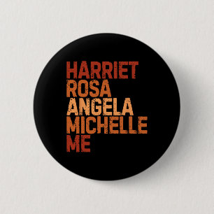 Monat der Schwarzen Geschichte Harriet Rosa Angela Button
