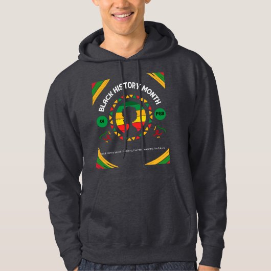 Monat der Schwarzen Geschichte Hoodie (Vorderseite)