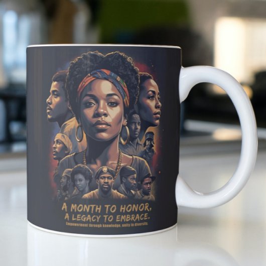 Monat der Schwarzen Geschichte Jumbo-Tasse