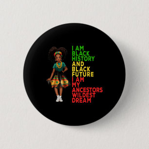 Monat der Schwarzen Geschichte Juneteenth Unabhäng Button