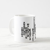 Monat der Schwarzen Geschichte Kaffeetasse (Vorderseite Links)