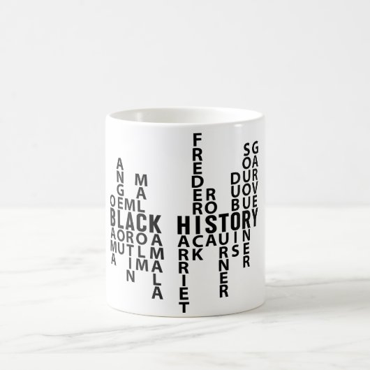Monat der Schwarzen Geschichte Kaffeetasse (Mittel)