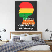 Monat der Schwarzen Geschichte Leinwanddruck (Insitu (Schlafzimmer))