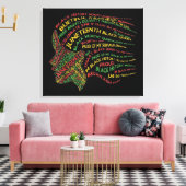 Monat der Schwarzen Geschichte Leinwanddruck (Insitu (Wohnzimmer))