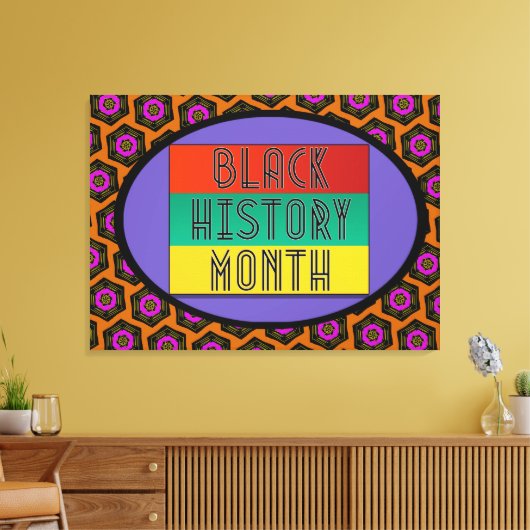 Monat der Schwarzen Geschichte Leinwanddruck (Insitu (Wohnzimmer))