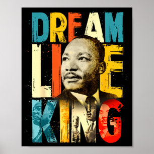 Monat der schwarzen Geschichte Martin Luther King  Poster