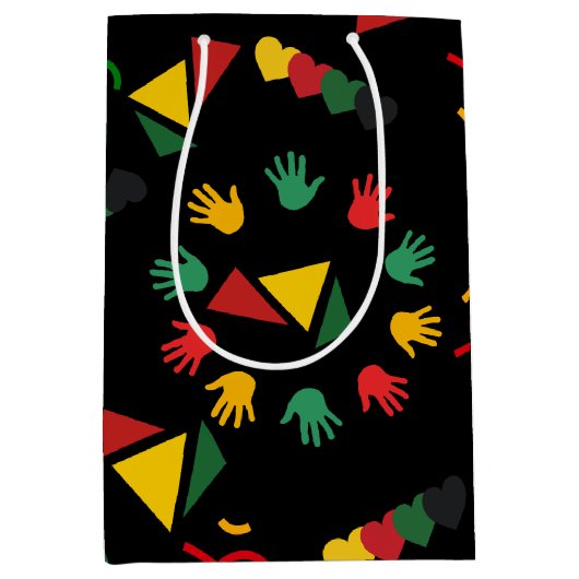 Monat der Schwarzen Geschichte Mittlere Geschenktüte (Vorderseite)