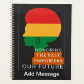 Monat der Schwarzen Geschichte Planer (Vorderseite)