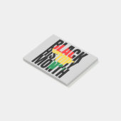 Monat der Schwarzen Geschichte Post-it Klebezettel (angewinkelt)