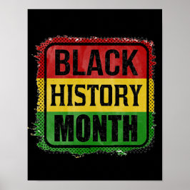 Monat der Schwarzen Geschichte Poster