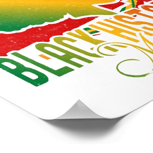 Monat der Schwarzen Geschichte Poster (Ecke)