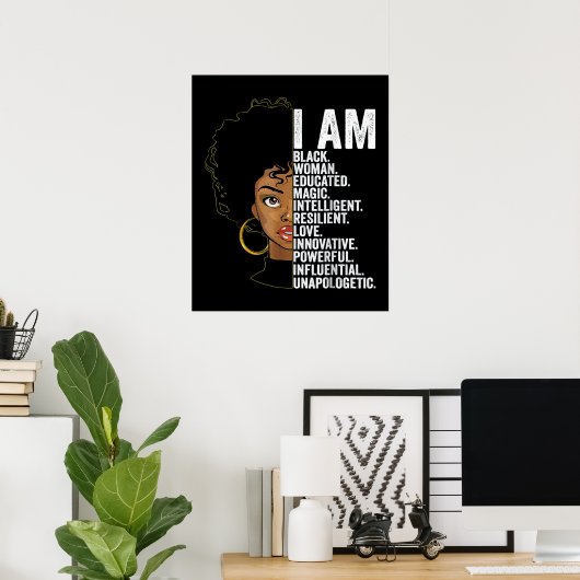 Monat der Schwarzen Geschichte Poster (Heimbüro)