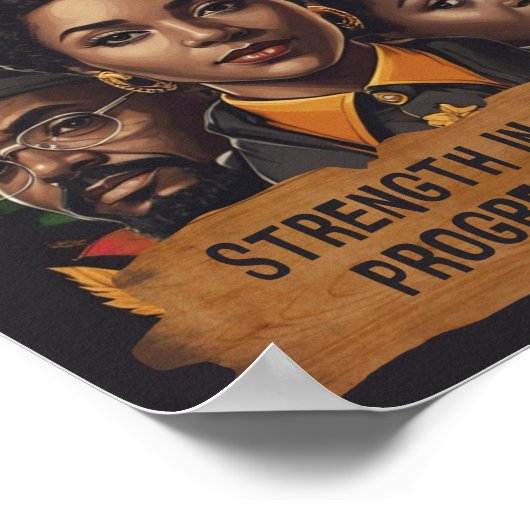 Monat der Schwarzen Geschichte Poster (Ecke)