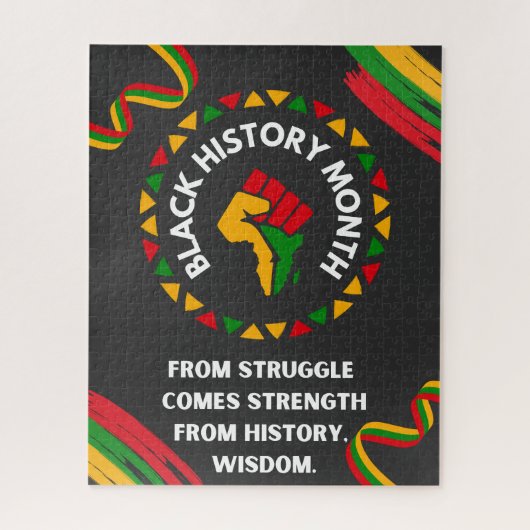 Monat der Schwarzen Geschichte Puzzle (Vertikal)