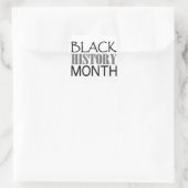 Monat der Schwarzen Geschichte Quadratischer Aufkleber (Tasche)