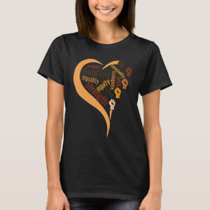 Monat der schwarzen Geschichte Rassenvielfalt Gere T-Shirt