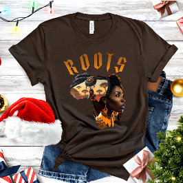 Monat der schwarzen Geschichte - Roots Africa T-Shirt