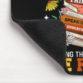 Monat der schwarzen Geschichte schwarzer afroameri Mousepad (Ecke)