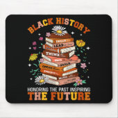 Monat der schwarzen Geschichte schwarzer afroameri Mousepad (Vorne)