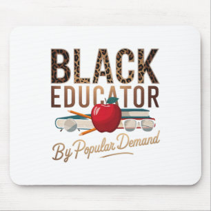 Monat der schwarzen Geschichte Schwarzer Erzieher Mousepad