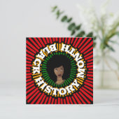 Monat der schwarzen Geschichte, Sonnenstrahlen, sc Karte (Stehend Vorderseite)