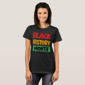 Monat der schwarzen Geschichte T-Shirt (Vorne ganz)