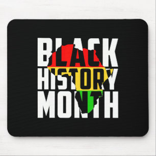 Monat der Schwarzen Geschichte Vintage Melanin Sto Mousepad