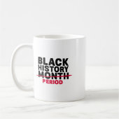 Monat der schwarzen Geschichte Zeitraum Afroamerik Kaffeetasse (Links)