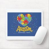 Monat der Sensibilisierung für Autismus Mousepad (Mit Mouse)
