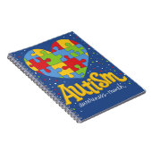 Monat der Sensibilisierung für Autismus Notizblock (Rechte Seite)