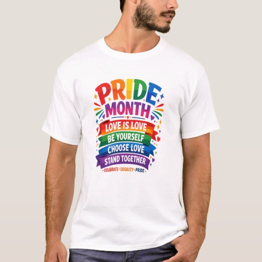 Monat der Stolzfeier T-Shirt (Vorderseite)