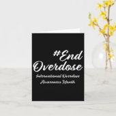 Monat der Überdosierung Karte (Gelbe Blume)