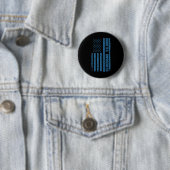 Monat der Vintagen amerikanischen Flagge T1 Button (Beispiel)