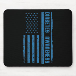 Monat der Vintagen amerikanischen Flagge T1 Mousepad