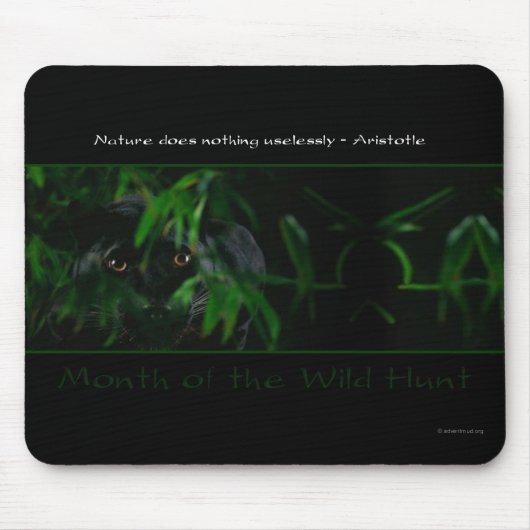 Monat der wilden Jagd Mousepad (Vorne)