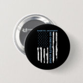Monat des amerikanischen Flaggenkriegs T1 Button (Vorne & Hinten)