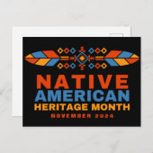 Monat des amerikanischen Kulturerbes 2025 Postkarte (Vorne/Hinten)