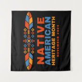 Monat des amerikanischen Kulturerbes 2025 Wandteppich (Vorderseite)