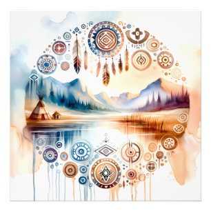 Monat des amerikanischen Kulturerbes Fotodruck