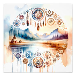 Monat des amerikanischen Kulturerbes Fotodruck