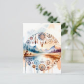 Monat des amerikanischen Kulturerbes Postkarte (Stehend Vorderseite)