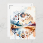 Monat des amerikanischen Kulturerbes Postkarte (Vorne/Hinten)