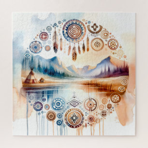 Monat des amerikanischen Kulturerbes Puzzle