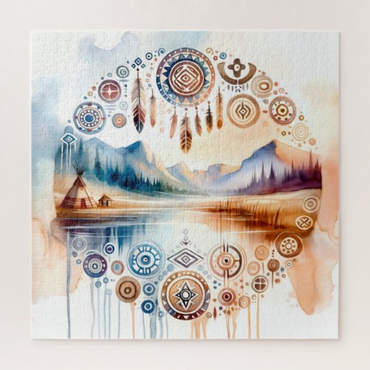 Monat des amerikanischen Kulturerbes Puzzle (Vertikal)