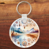 Monat des amerikanischen Kulturerbes Schlüsselanhänger (Vorderseite)