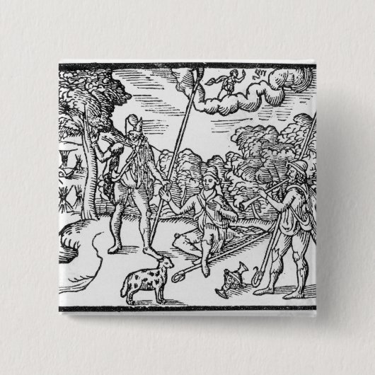 Monat des Augusts, 'vom Shepheardes Button (Vorderseite)