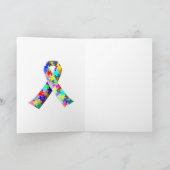 Monat des Autismus Karte (Innenseite)