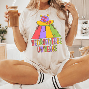 Monat des Autismus   Neurodiverses Universum T-Shirt